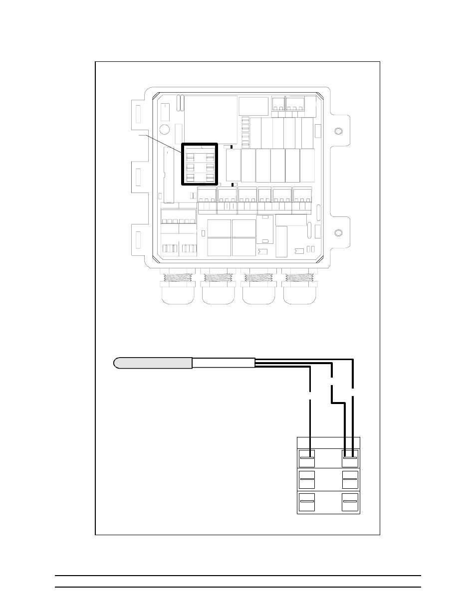 Inset a, Swine finisher, 5 sensor wiring | 32 1 sensors, Black white shield | Hired-Hand Farm Hand Series: Swine Finisher User Manual | Page 21 / 32