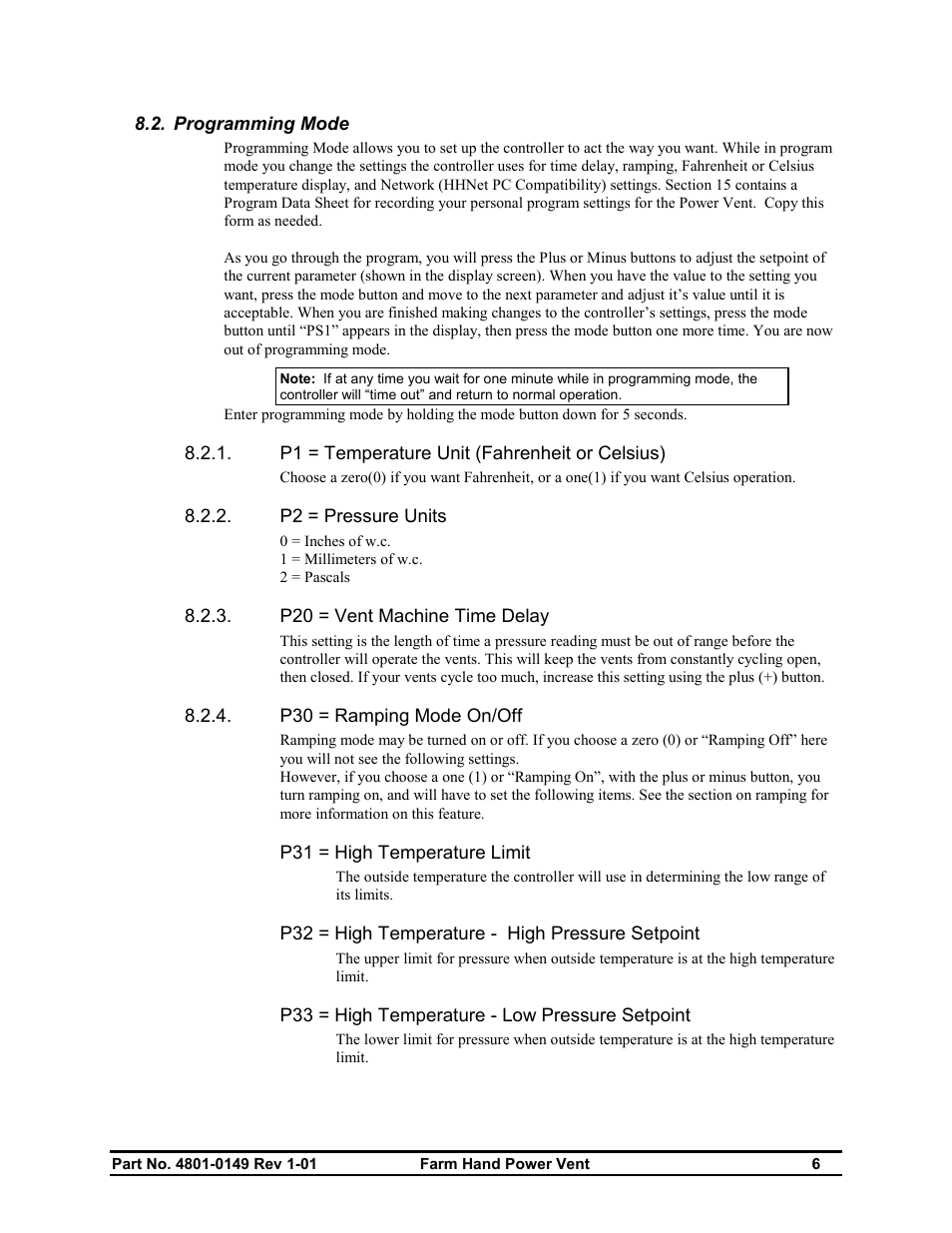 Hired-Hand Farm Hand Series: POWER VENT INLET User Manual | Page 8 / 20