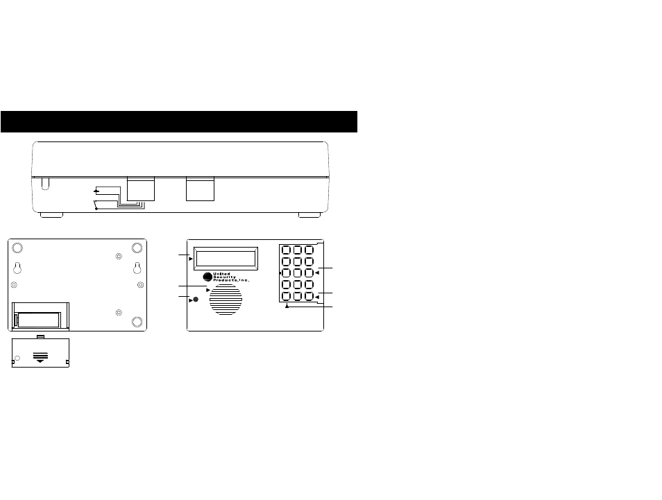 Avd-45b panel display | Hired-Hand Emergency Back-Up and Alarms: AVD-45b Automatic Voice Dialer User Manual | Page 3 / 20