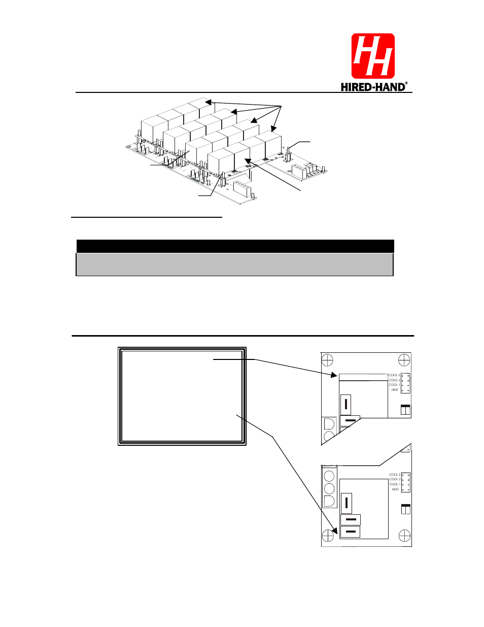 Hired-Hand Farm Hand Series: Removing and Replacing a Relay Strip Farm Hand SCS w Back-Up User Manual | 1 page