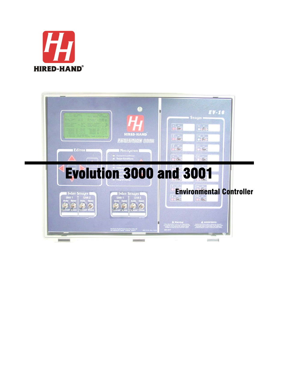 Hired-Hand Evolution Series 3000/3001 User Manual | 70 pages