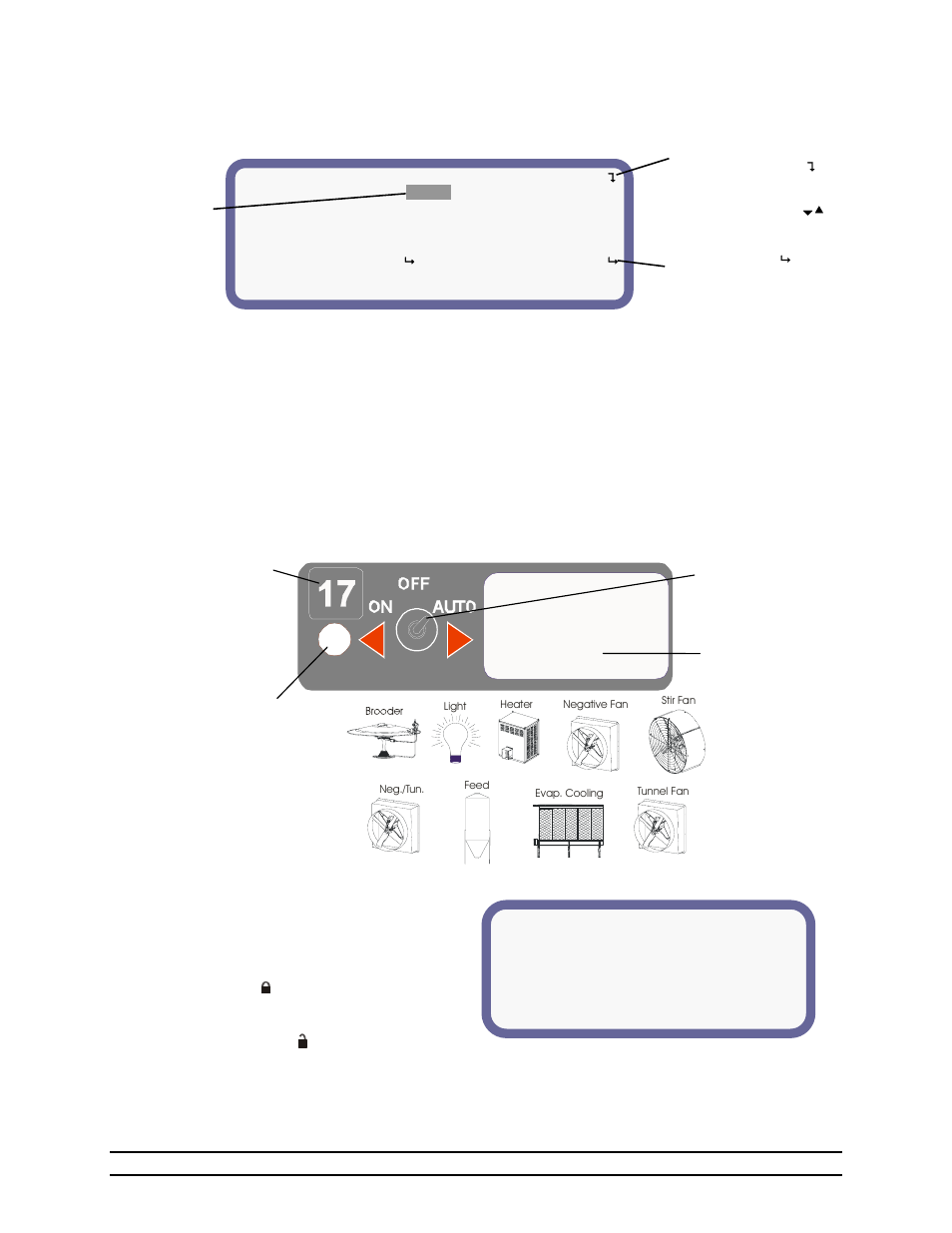 5 status display, 6 stage switch, 7 locks | Hired-Hand Evolution Series 3000/3001 User Manual | Page 10 / 70