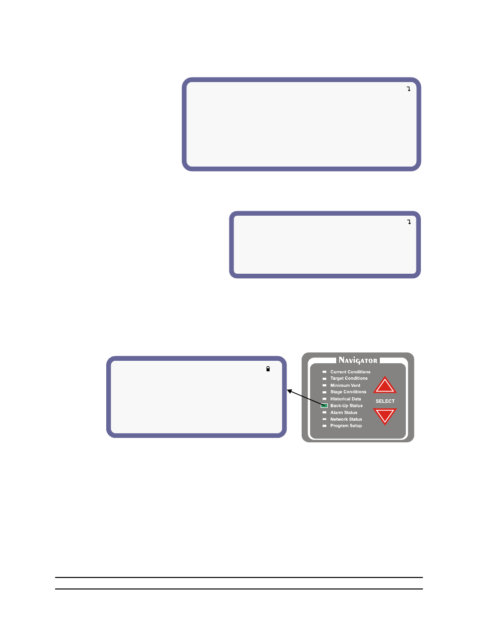 9 alarm log, 10 cooler temp, 6 back-up status | Hired-Hand Evolution Series 3000/3001 User Manual | Page 20 / 70