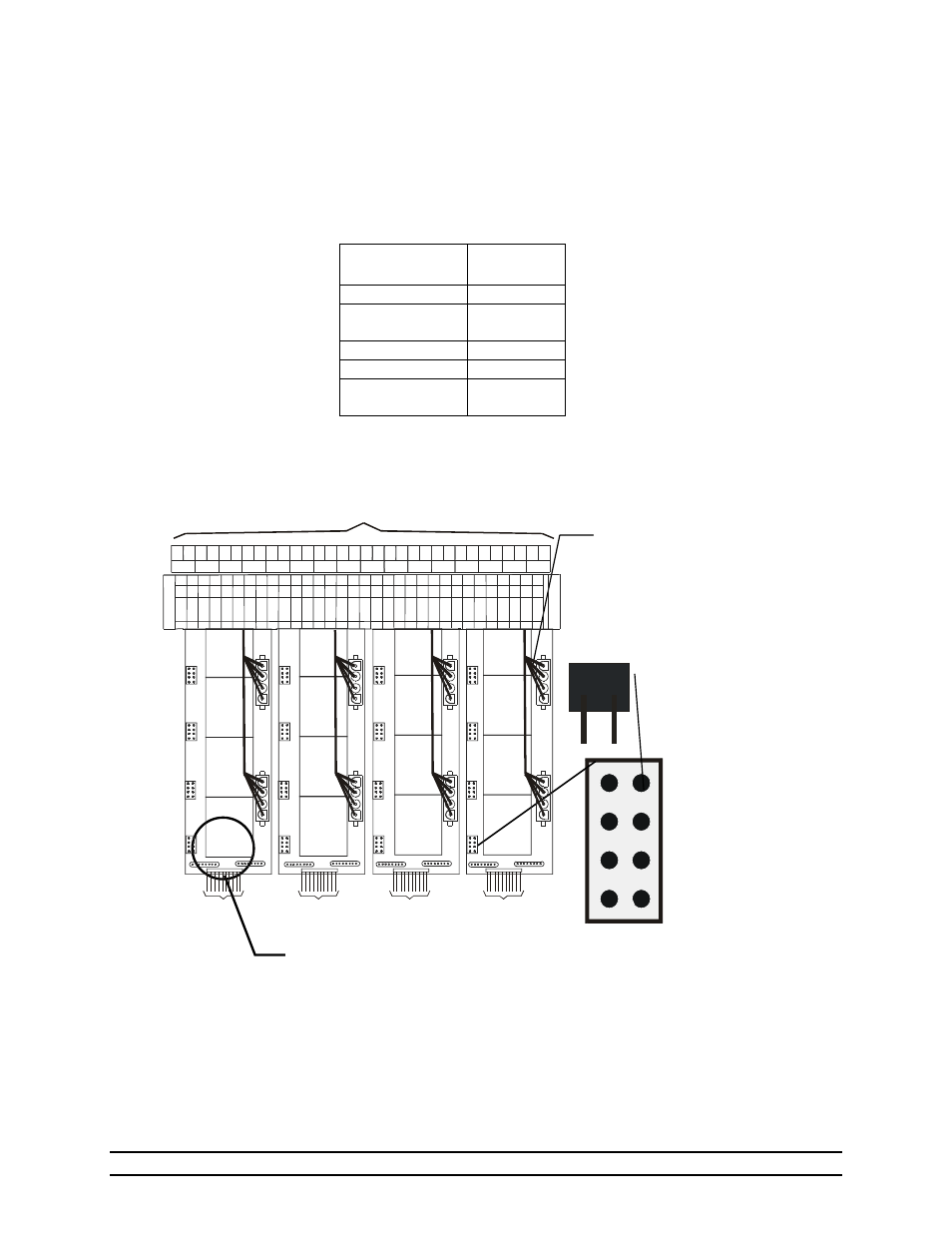 9 connecting stage jumpers of evolution, Stage connections, Stage operation jumper | Warning: do not use timer fans on fail-safe | Hired-Hand Evolution Series 3000/3001 User Manual | Page 50 / 70