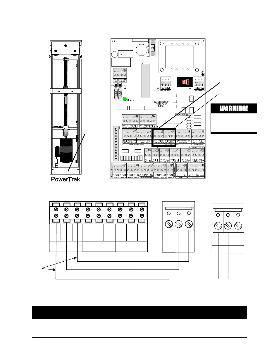 Powertrak, Warning | Hired-Hand Evolution Series 3000/3001 User Manual | Page 54 / 70