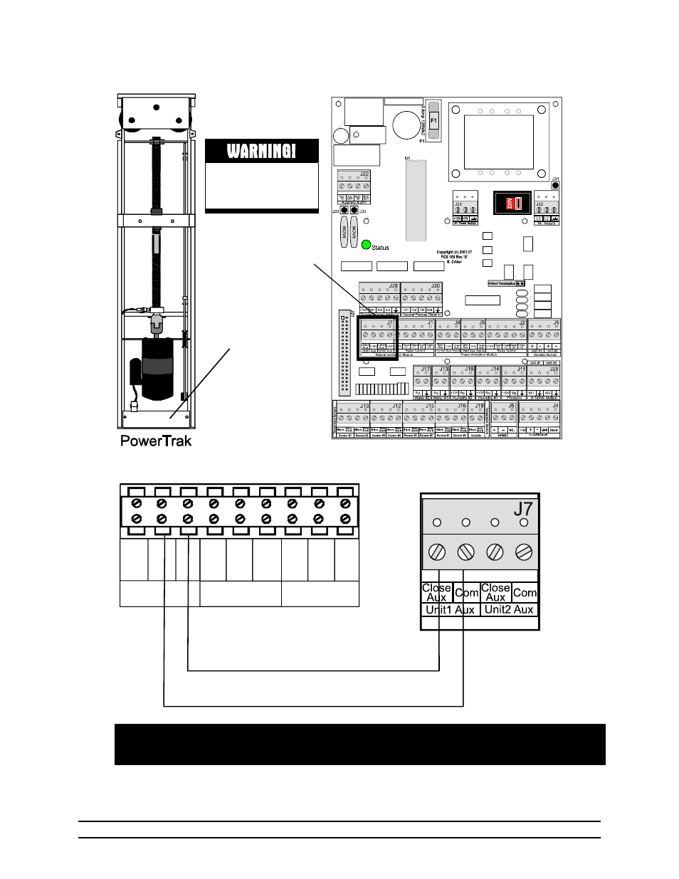 Powertrak, Warning | Hired-Hand Evolution Series 3000/3001 User Manual | Page 55 / 70