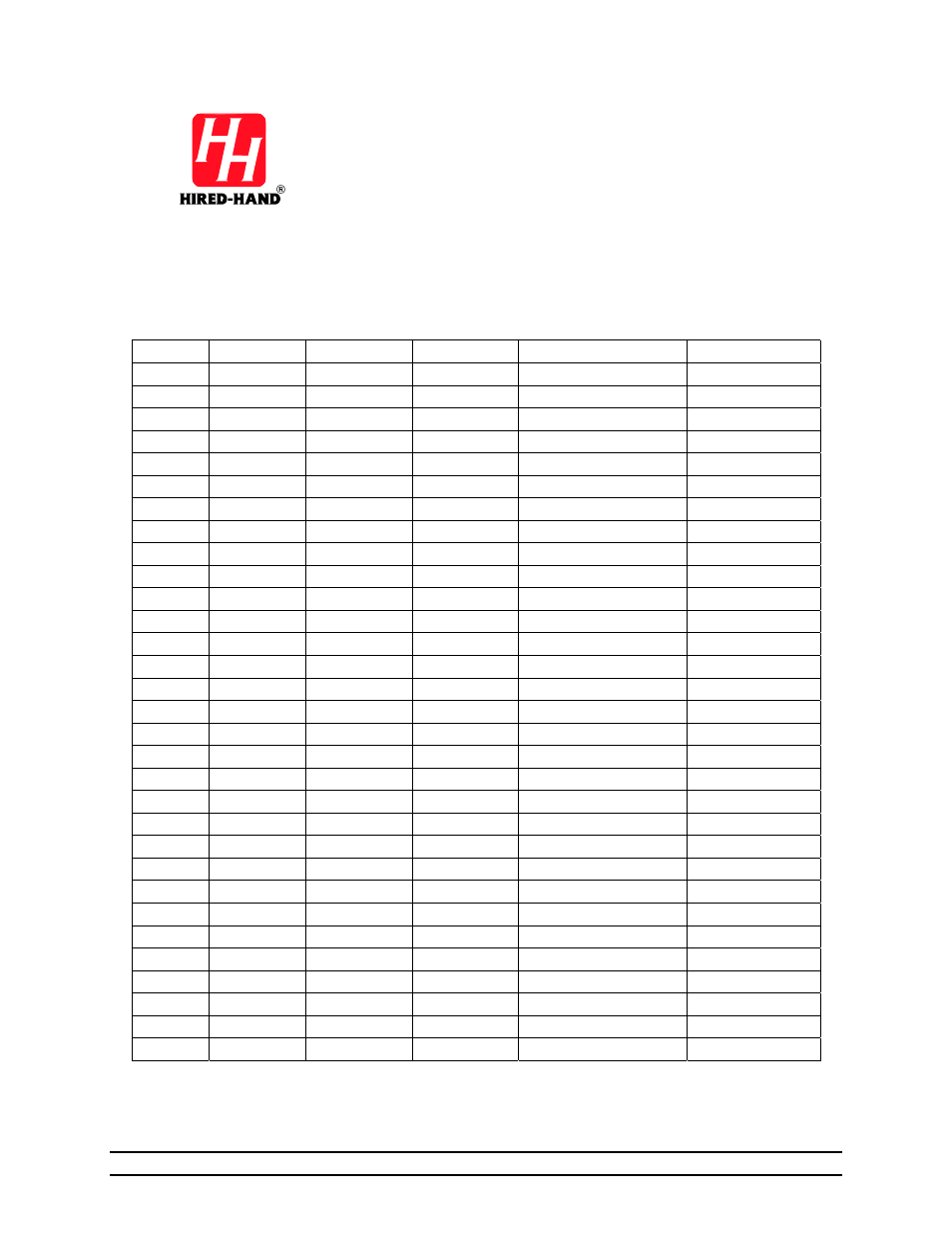 Hired-Hand Evolution Series 3000/3001 User Manual | Page 66 / 70