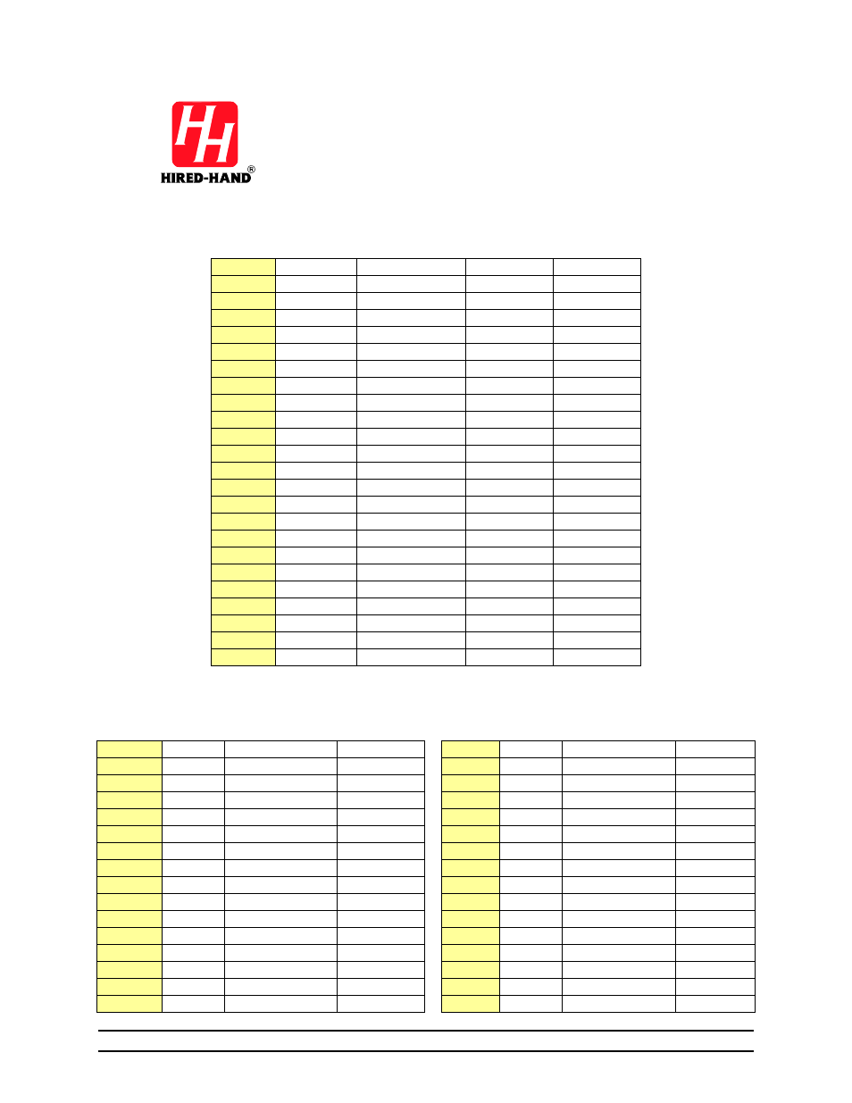 Lighting program, Feed program | Hired-Hand Evolution Series 3000/3001 User Manual | Page 68 / 70