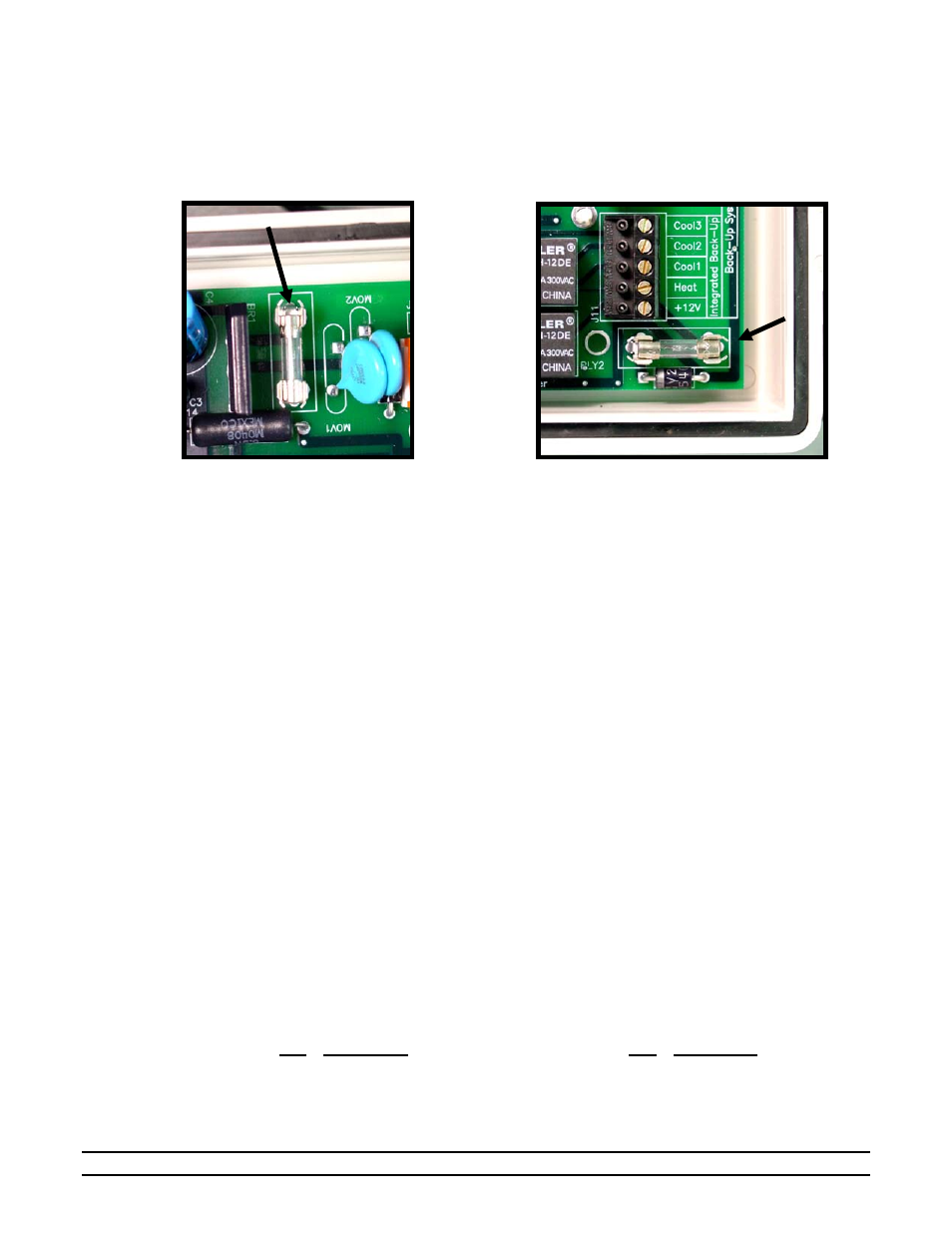 Ac power fuse back-up relay fuse, Controller installation and setup | Hired-Hand Emergency Back-Up and Alarms: Secondary Sensing System User Manual | Page 25 / 40