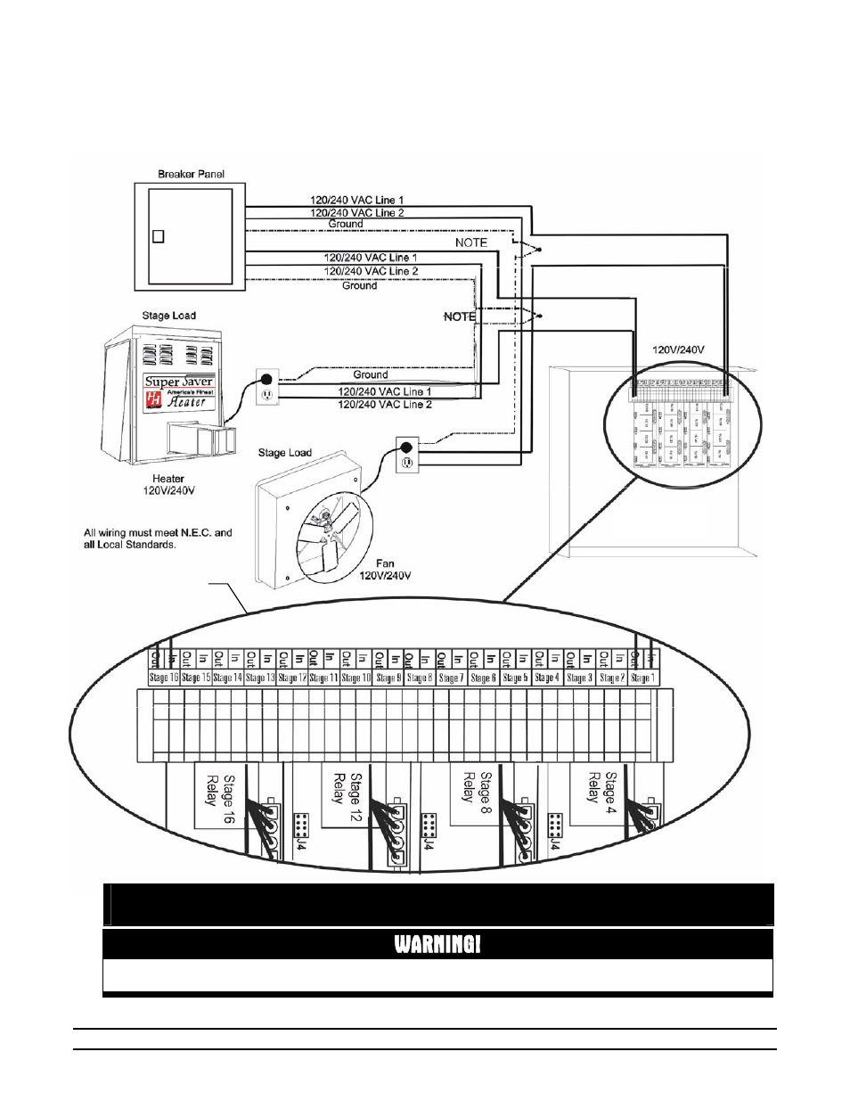 Warning, Expansion | Hired-Hand Emergency Back-Up and Alarms: Secondary Sensing System Expansion User Manual | Page 33 / 46