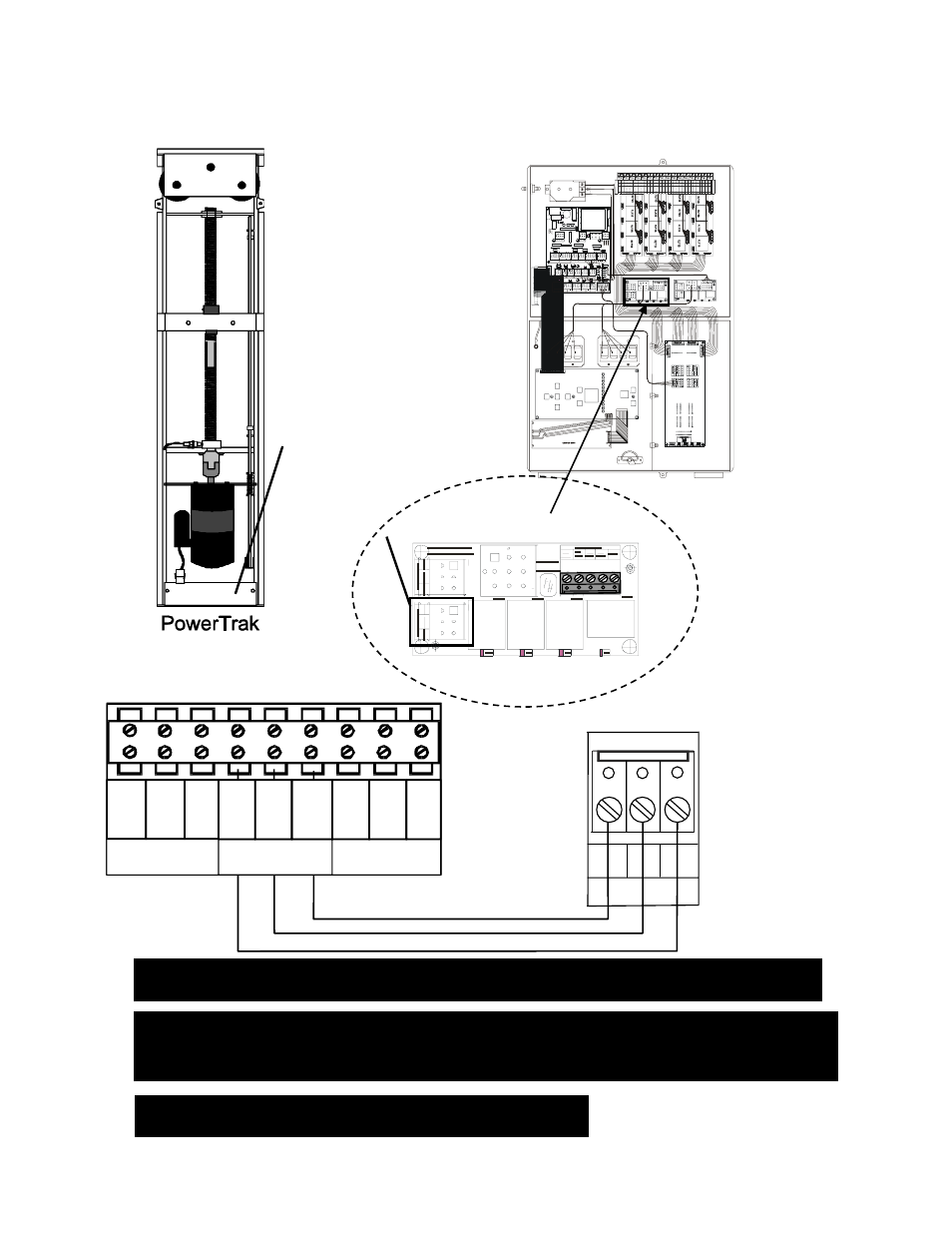 Powertrak, Inset a evolution 3000 enclosure, Inset a unit #2 vents | Pcb – 167 power ventilation inset b inset b | Hired-Hand Evolution Series 3000/3001: Add-On Ventilation Kits User Manual | Page 9 / 12