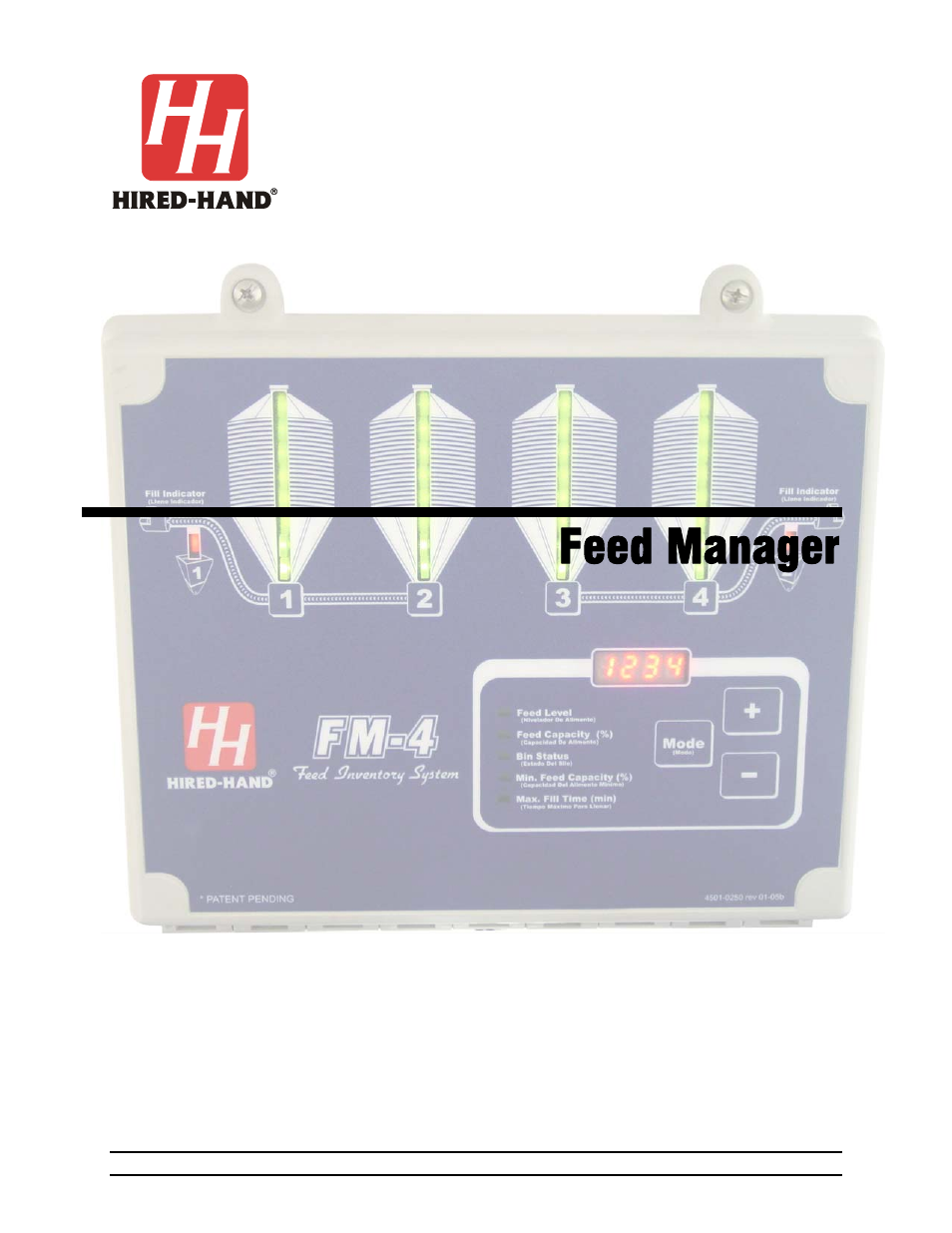 Hired-Hand Evolution Series 3000/3001: Feed Manager User Manual | 22 pages