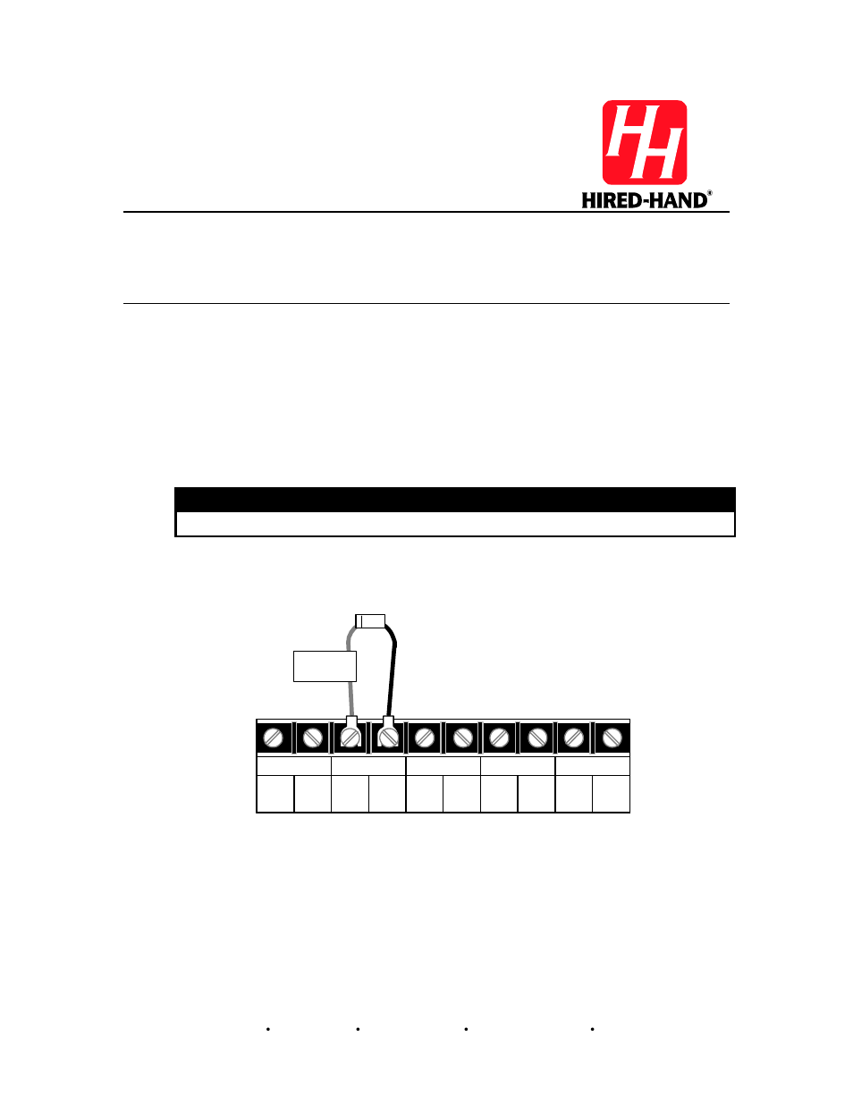 Hired-Hand Emergency Back-Up and Alarms: Alert Alarm III Filter Kit Installation User Manual | 1 page