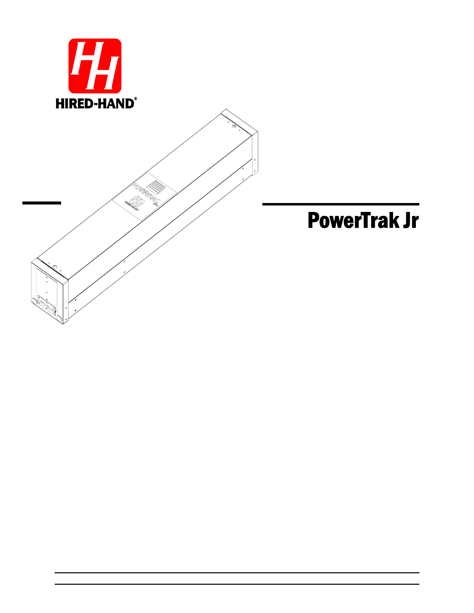 Hired-Hand PowerTrak Jr User Manual | 18 pages
