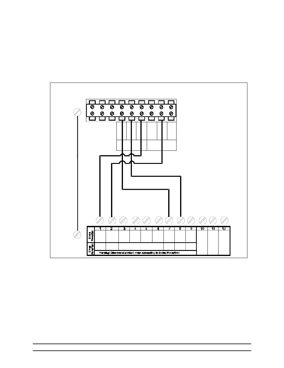 Powertrak jr, No nc com, 4 wiring pt jr. to electro-mechanical controllers | Hired-Hand PowerTrak Jr User Manual | Page 15 / 18