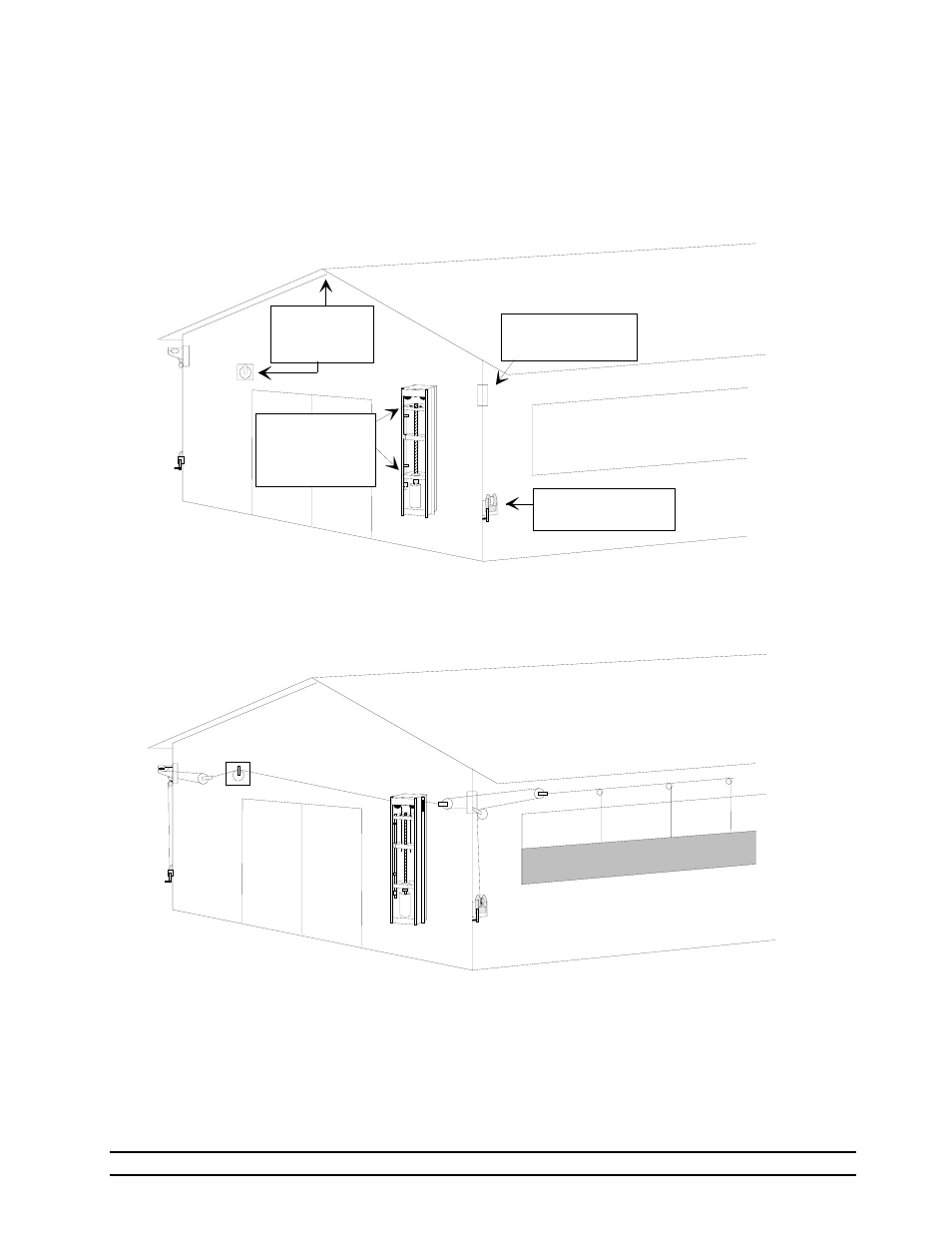 Outside endwall mount | Hired-Hand PowerTrak User Manual | Page 14 / 22