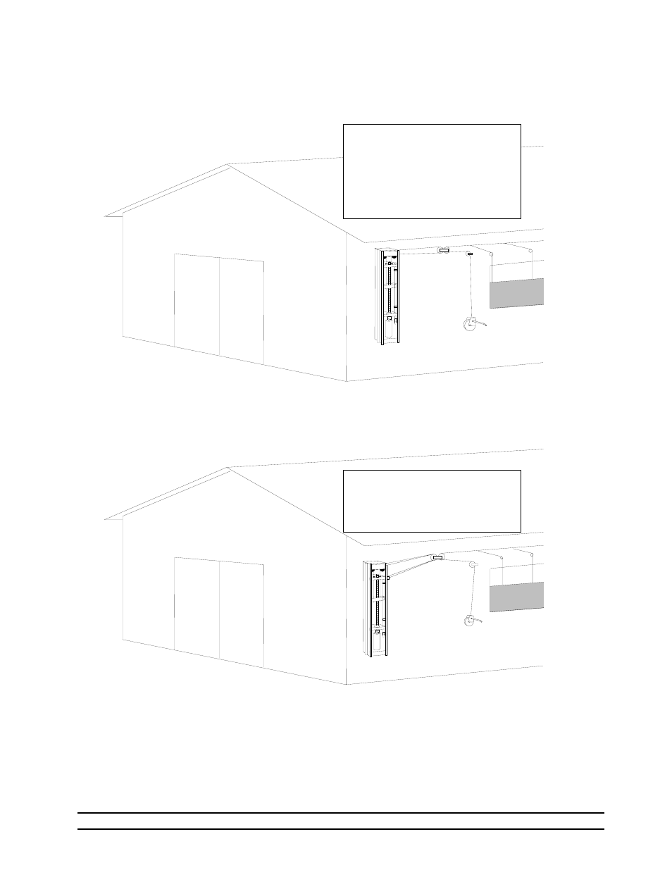 Outside sidewall mount | Hired-Hand PowerTrak User Manual | Page 15 / 22
