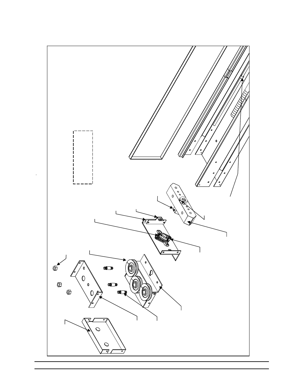 Exploded view diagram/parts list | Hired-Hand PowerTrak User Manual | Page 19 / 22