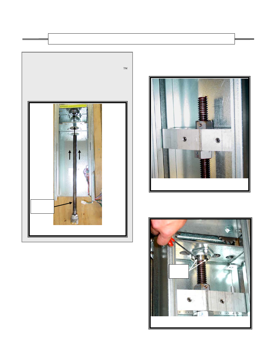 Hired-Hand PowerTrak: Load Block - Drive Screw Replacement User Manual | Page 5 / 8