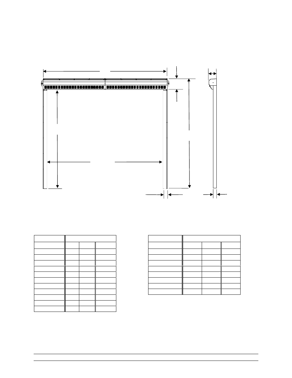 Ratings and specifications | Hired-Hand RS-400 Door User Manual | Page 3 / 26