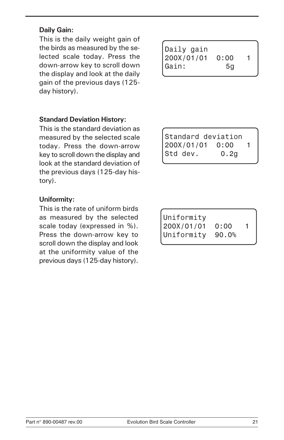 Hired-Hand Evolution Series Bird Scale Manual User Manual | Page 21 / 47