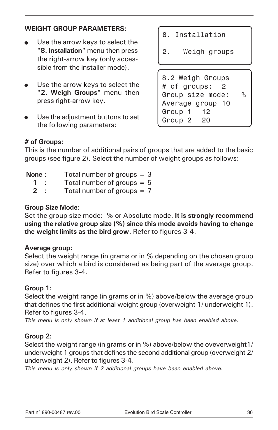 Hired-Hand Evolution Series Bird Scale Manual User Manual | Page 36 / 47