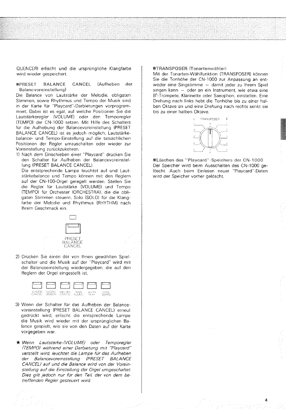 Yamaha CN-1000 User Manual | Page 9 / 30