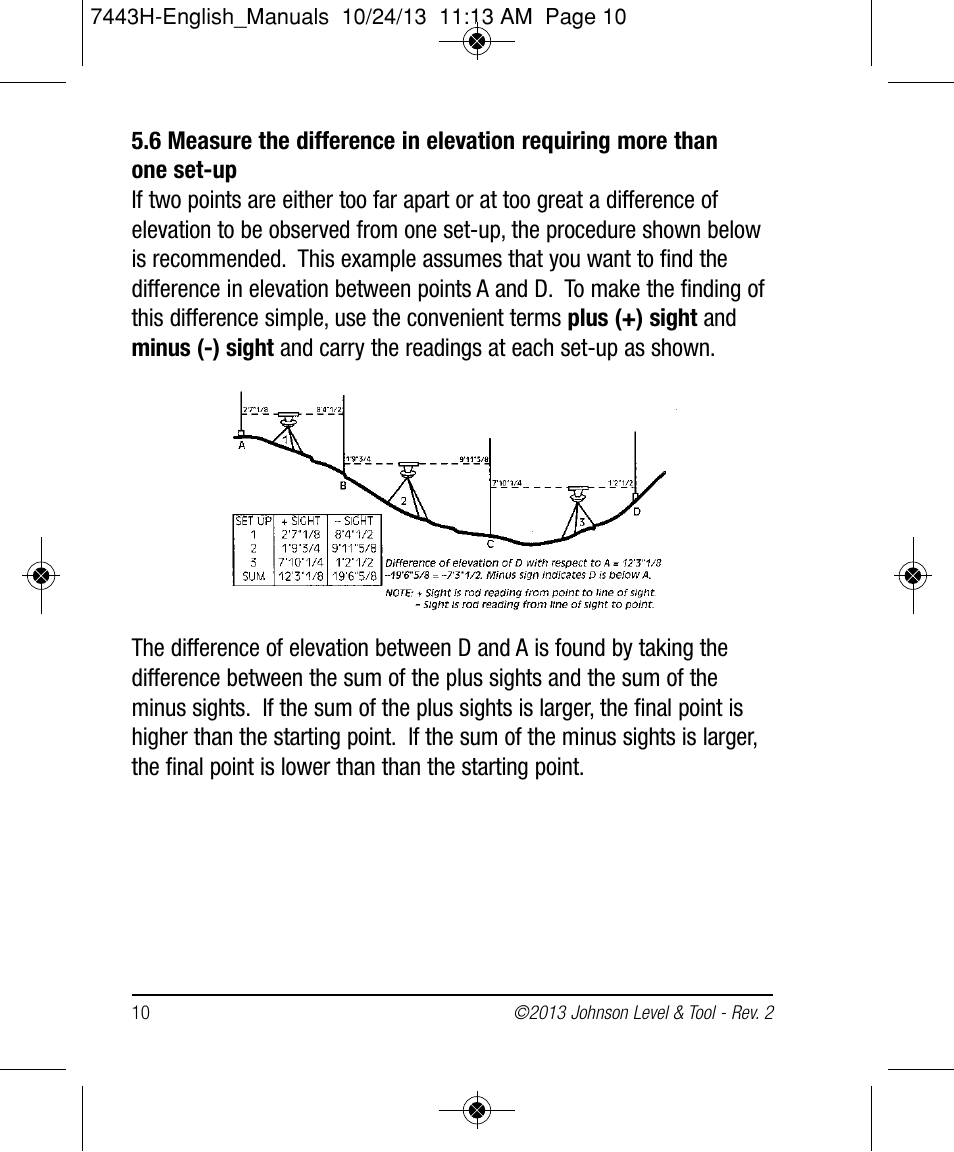 Johnson Level & Tool Mfg. 40-6912 User Manual | Page 10 / 16