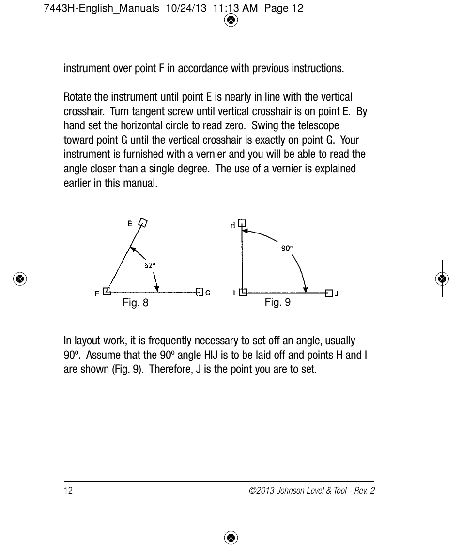 Johnson Level & Tool Mfg. 40-6912 User Manual | Page 12 / 16