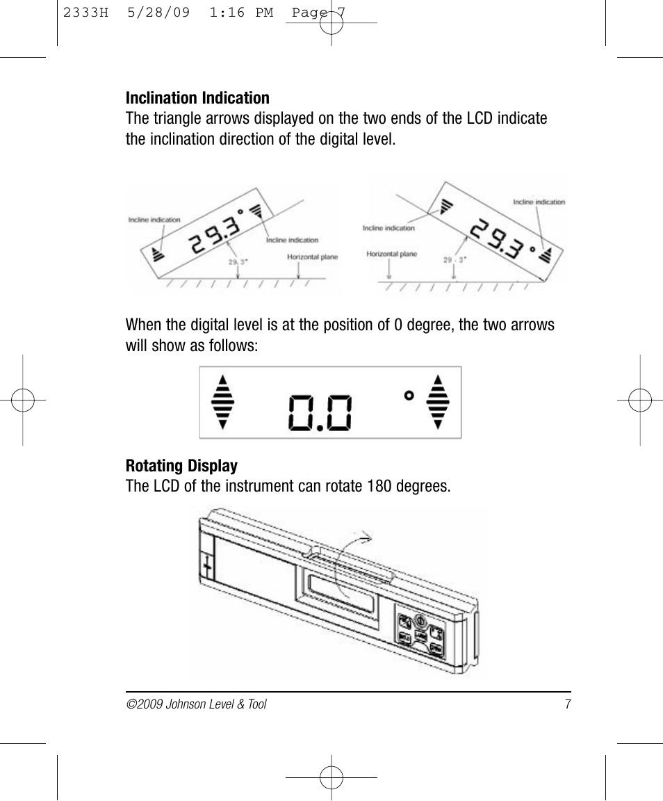 Johnson Level & Tool Mfg. 40-6048 User Manual | Page 7 / 12