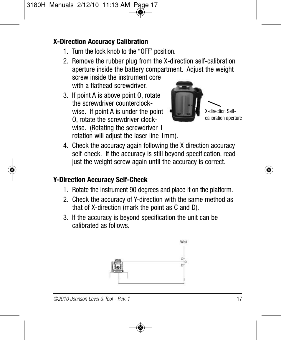 Johnson Level & Tool Mfg. 40-6532 User Manual | Page 17 / 24
