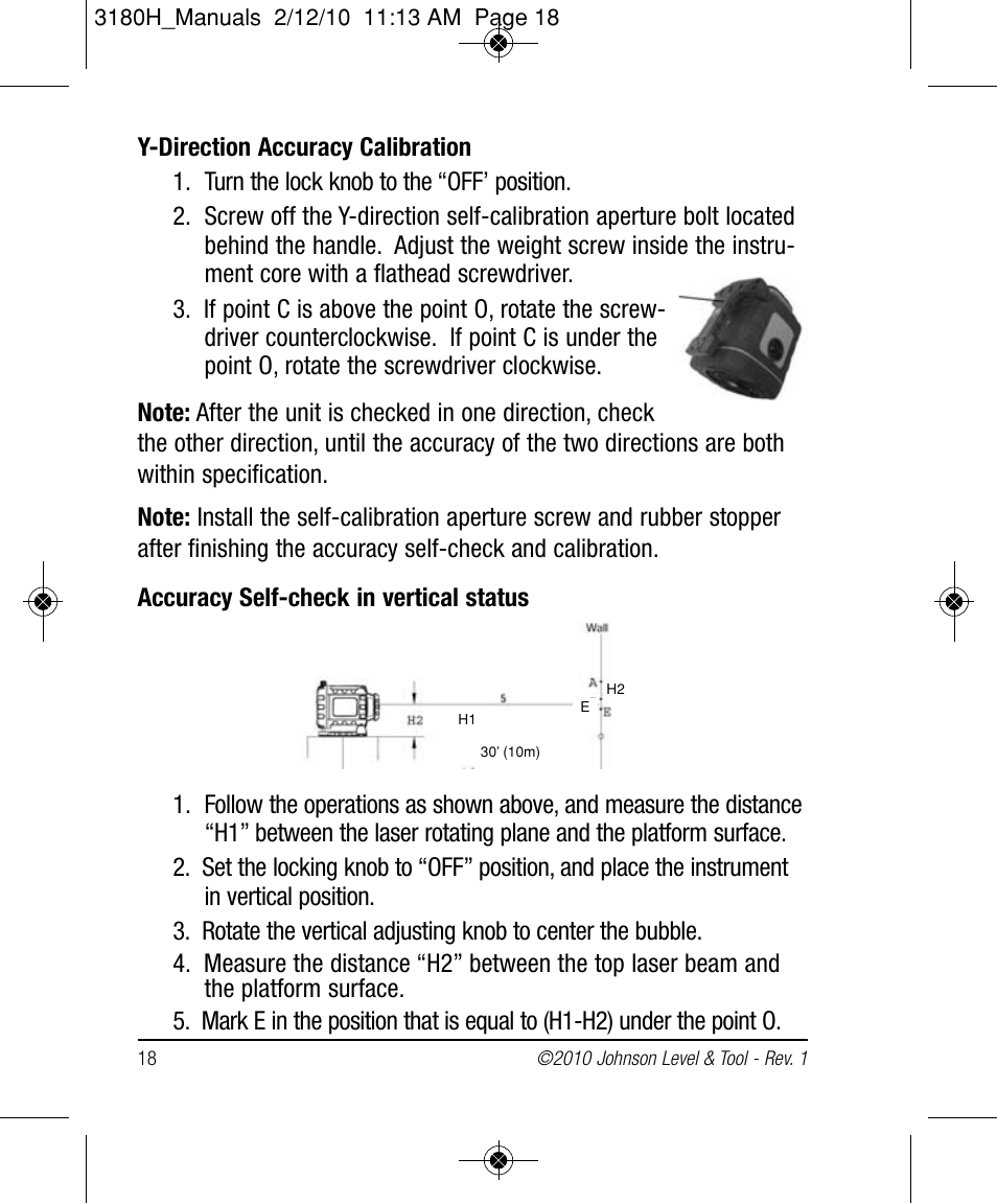 Johnson Level & Tool Mfg. 40-6532 User Manual | Page 18 / 24