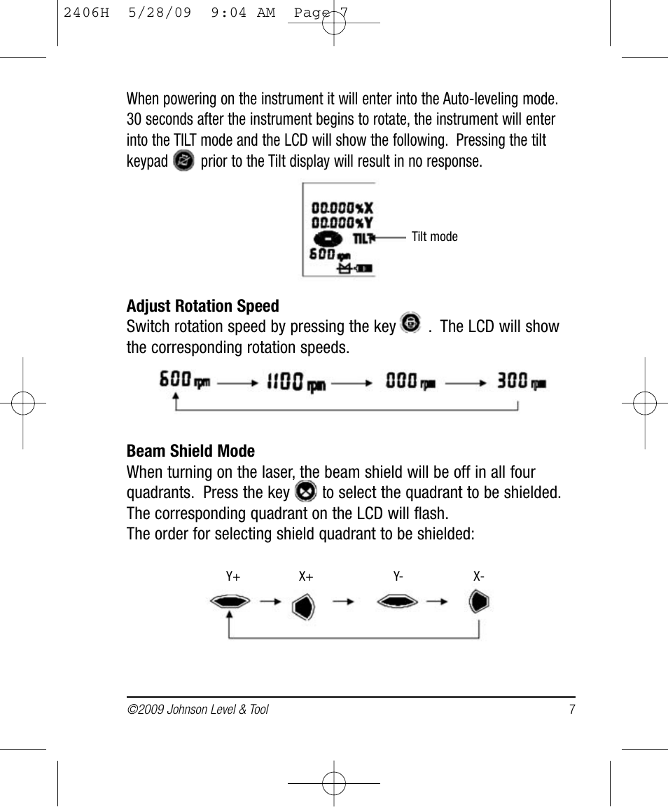 Johnson Level & Tool Mfg. 40-6580 User Manual | Page 7 / 30