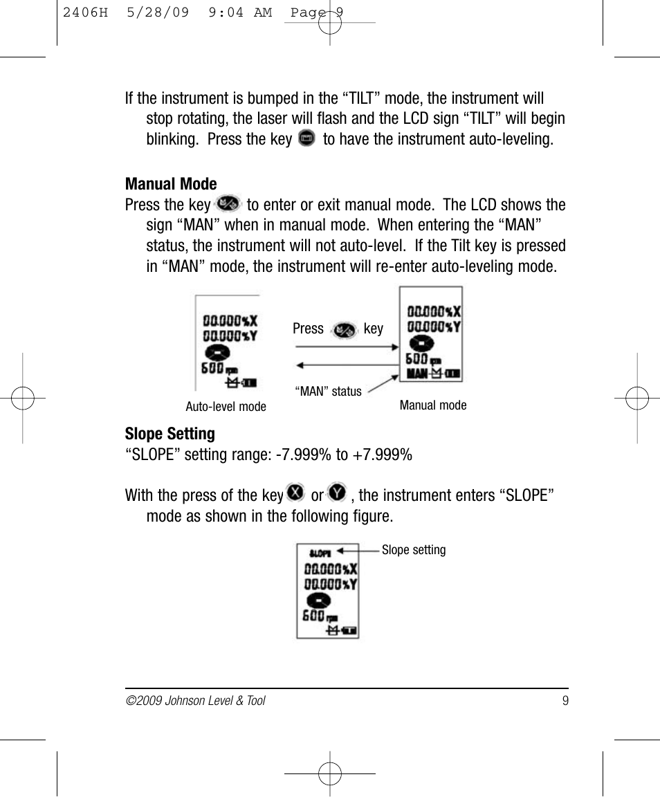 Johnson Level & Tool Mfg. 40-6580 User Manual | Page 9 / 30