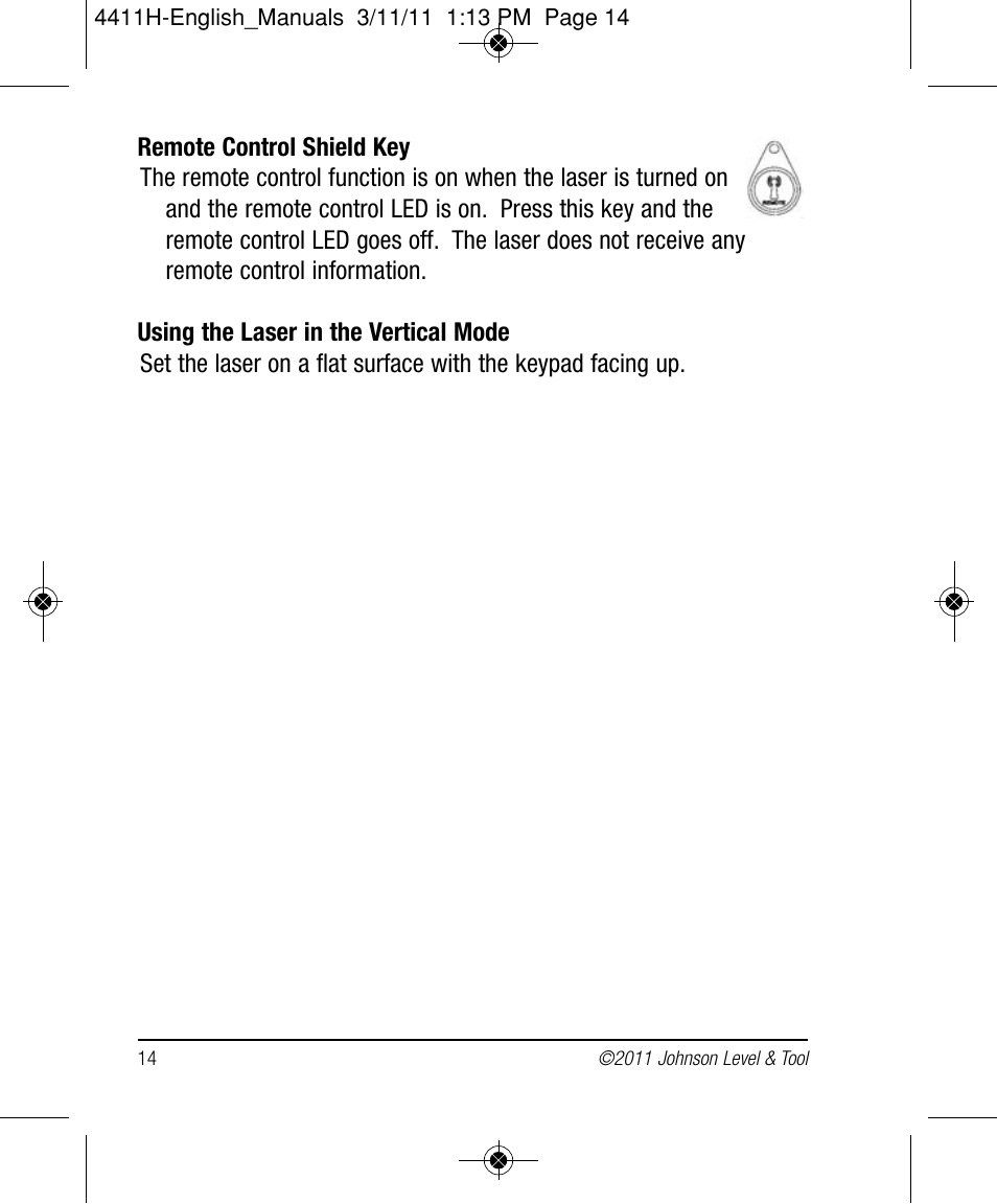 Johnson Level & Tool Mfg. 40-6544 User Manual | Page 14 / 30
