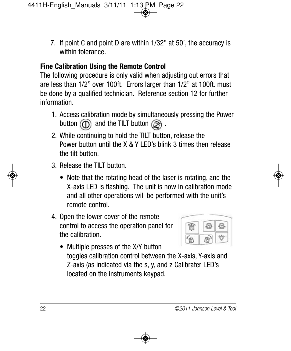 Johnson Level & Tool Mfg. 40-6544 User Manual | Page 22 / 30
