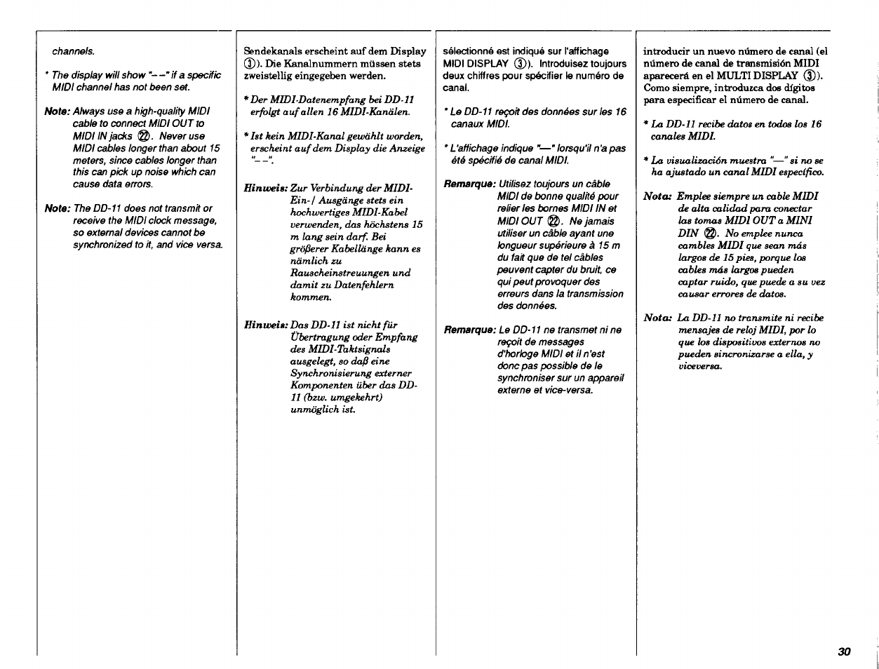Yamaha DD-11 User Manual | Page 31 / 39
