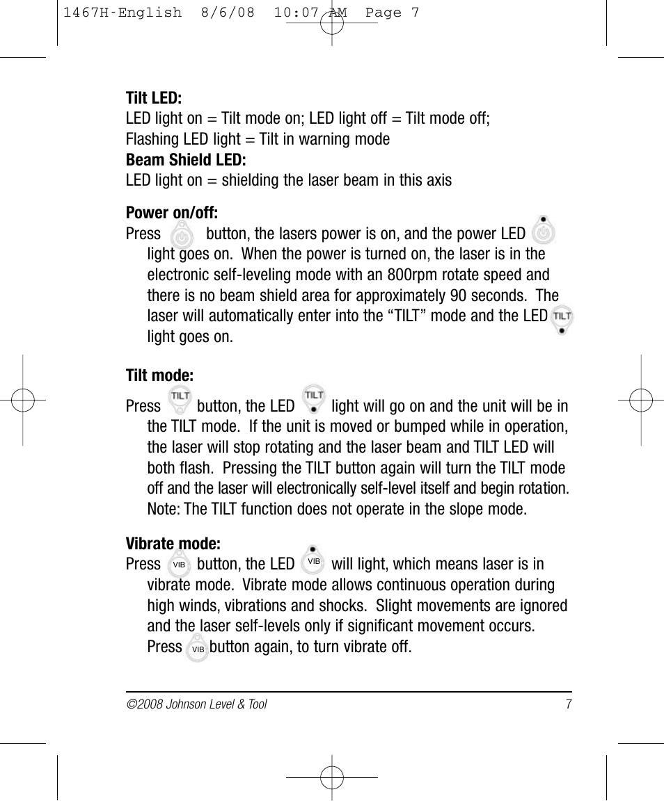 Johnson Level & Tool Mfg. 40-6537 User Manual | Page 7 / 18