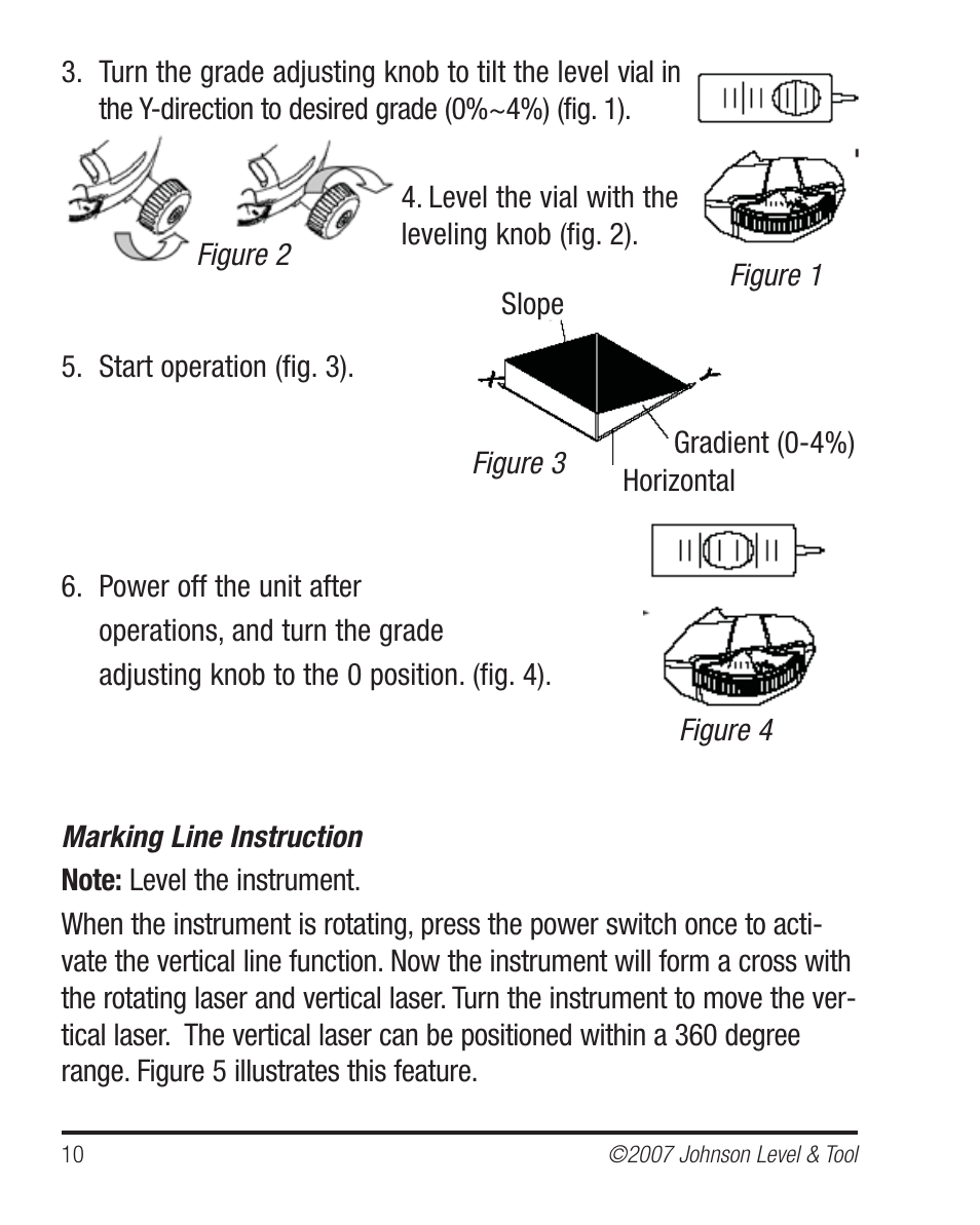 Johnson Level & Tool Mfg. 40-6510 User Manual | Page 10 / 24