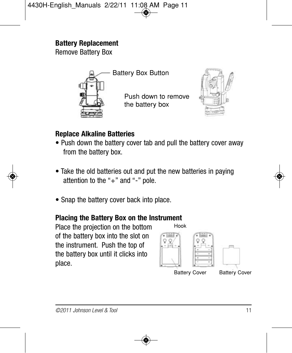 Johnson Level & Tool Mfg. 40-6935 User Manual | Page 11 / 36