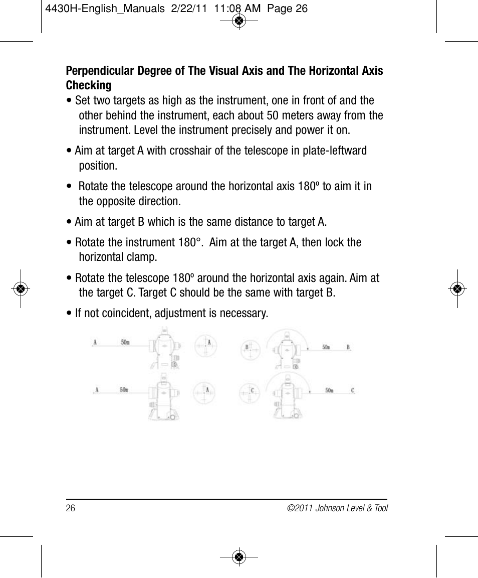 Johnson Level & Tool Mfg. 40-6935 User Manual | Page 26 / 36