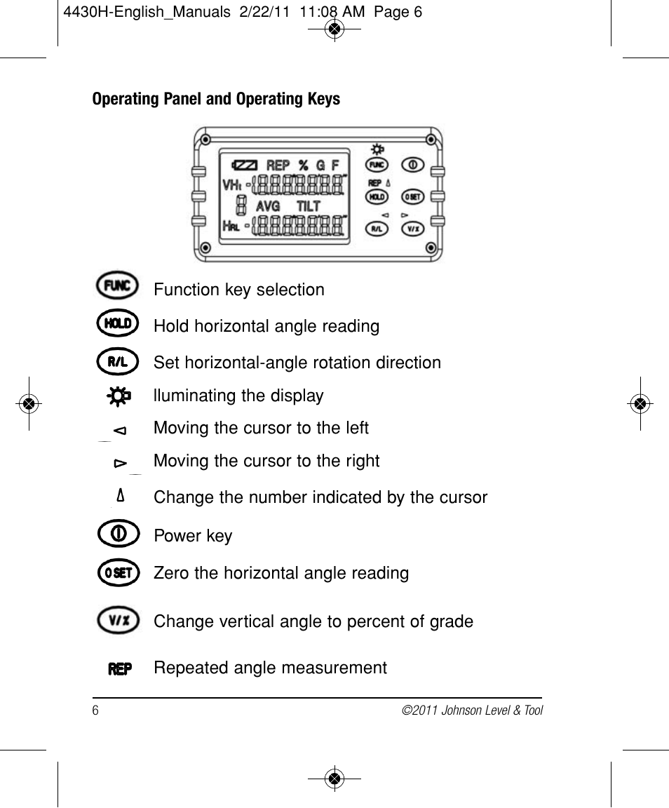 Johnson Level & Tool Mfg. 40-6935 User Manual | Page 6 / 36