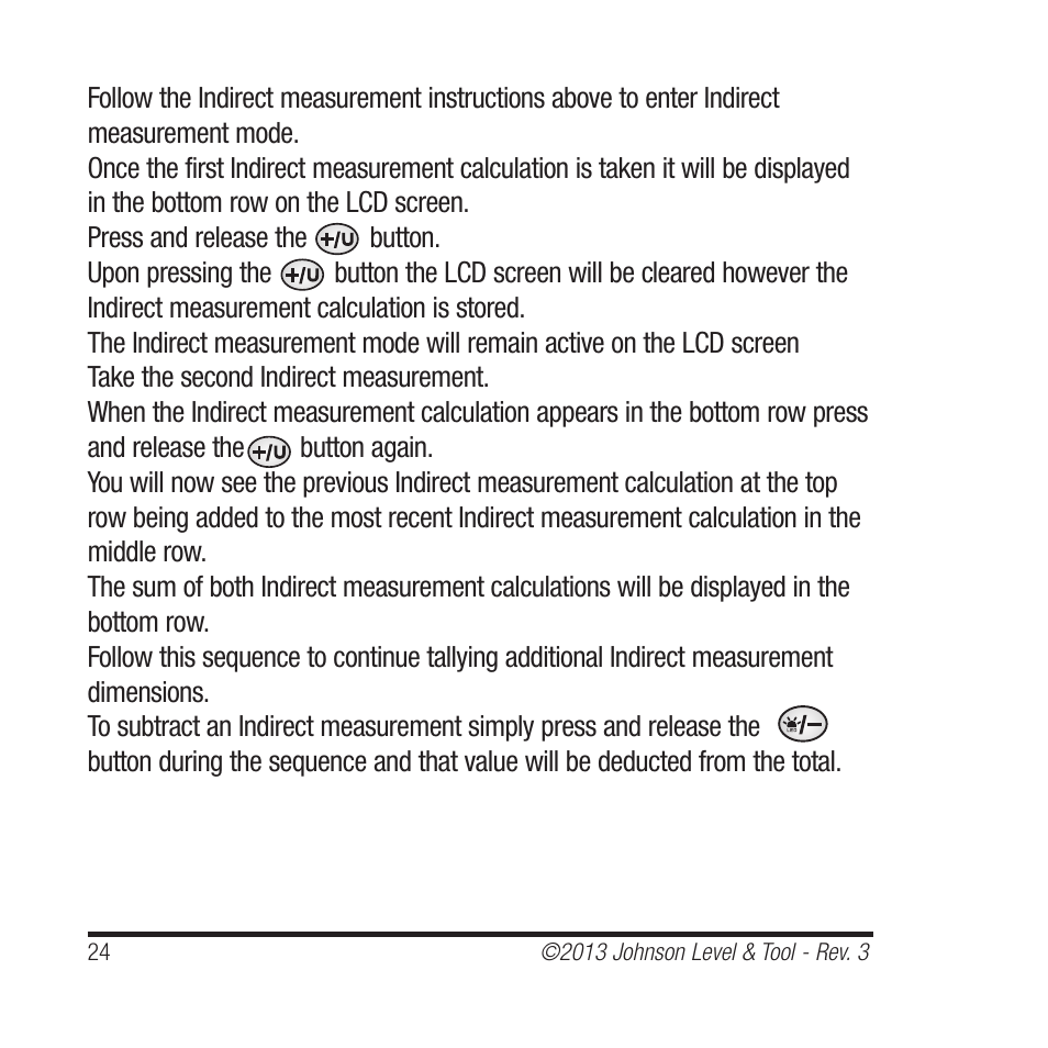 Johnson Level & Tool Mfg. 40-6001 User Manual | Page 24 / 32