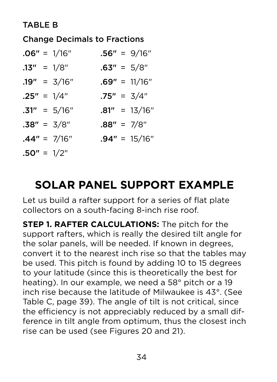 Solar panel support example | Johnson Level & Tool Mfg. RAS-1 User Manual | Page 36 / 67