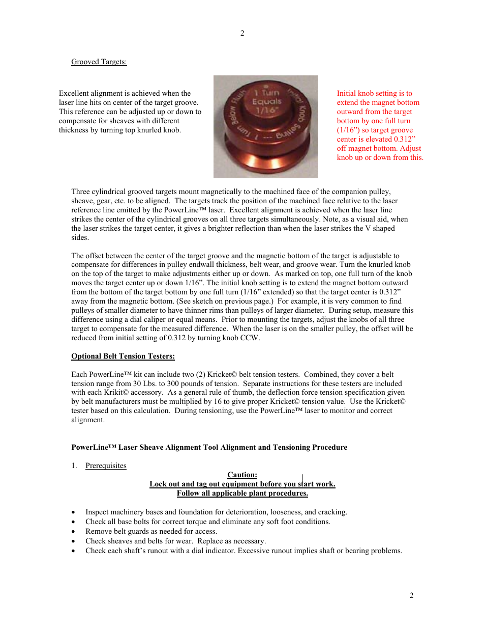 Johnson Level & Tool Mfg. 40-6200 User Manual | Page 2 / 5