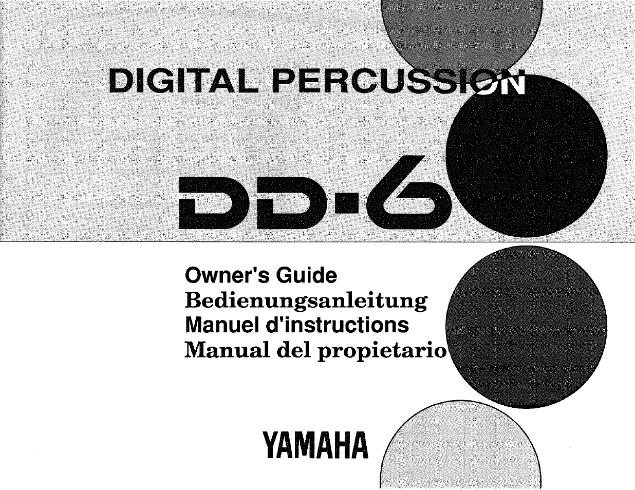 Yamaha DD-6 User Manual | 19 pages