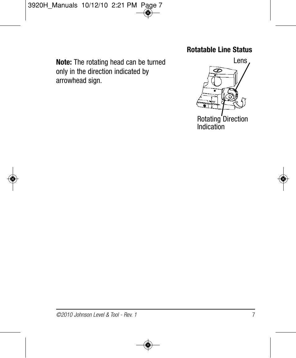 Johnson Level & Tool Mfg. 40-6164 User Manual | Page 7 / 12