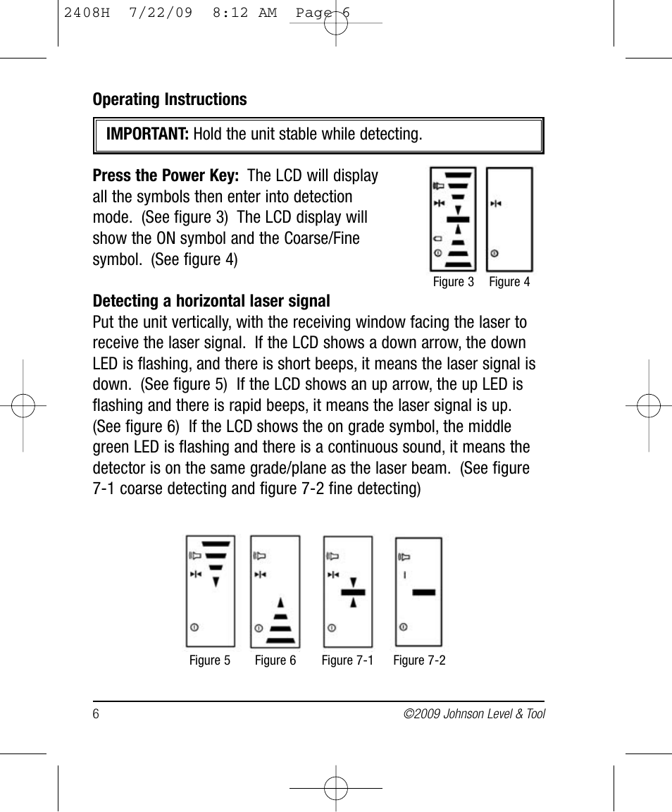 Johnson Level & Tool Mfg. 40-6790 User Manual | Page 6 / 10