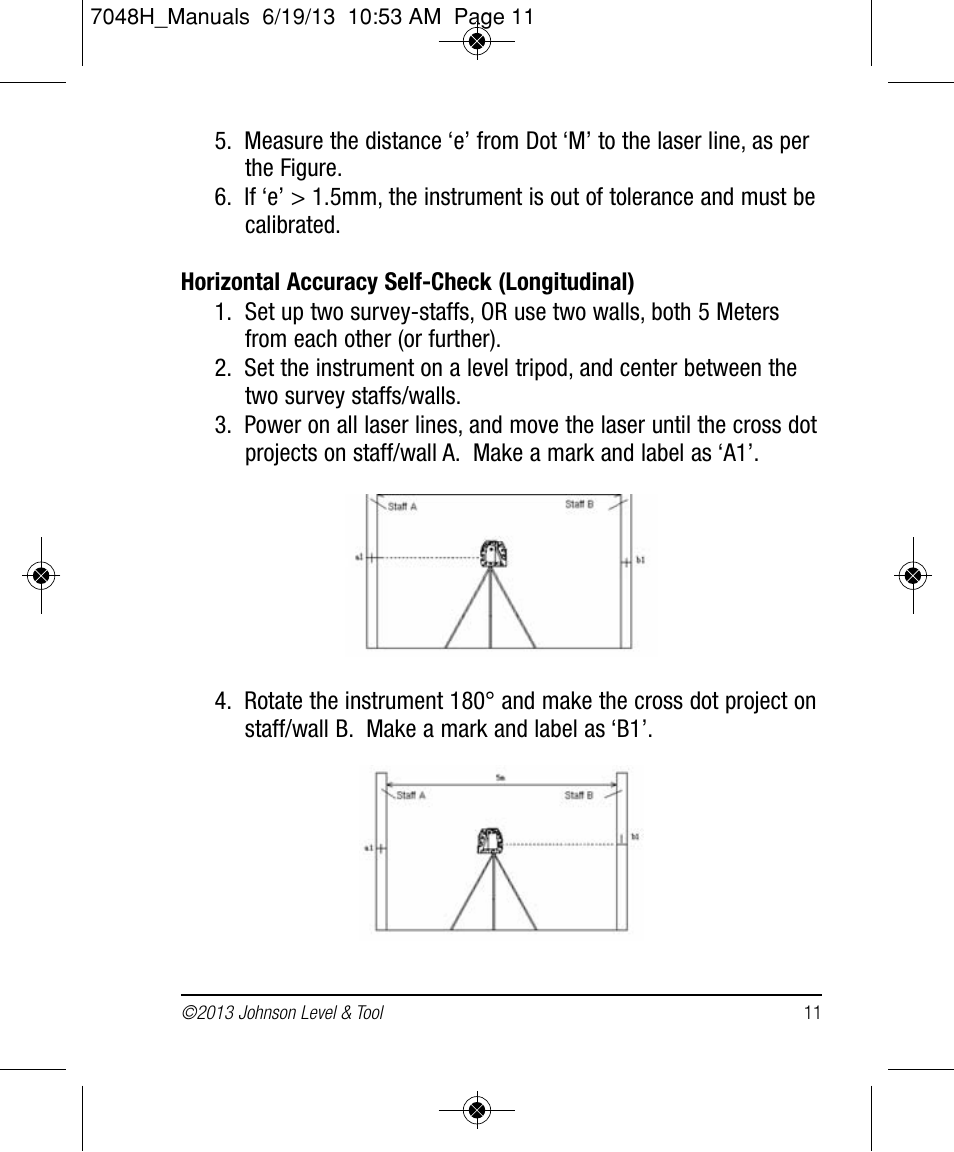 Johnson Level & Tool Mfg. 40-6656 User Manual | Page 11 / 18