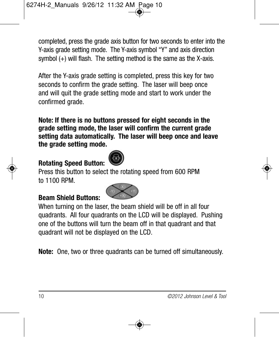 Johnson Level & Tool Mfg. 40-6584 User Manual | Page 10 / 28